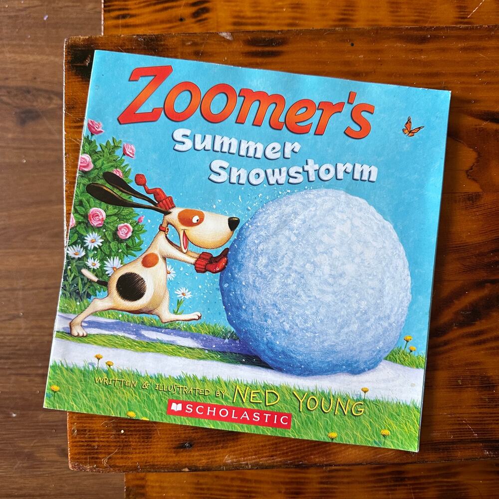 Scholastic Zoomer's Summer Snowstorm Paperback Book